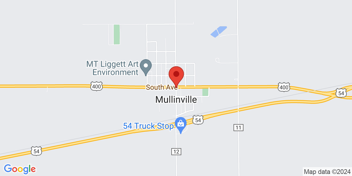 Map of Mullinville Public Library